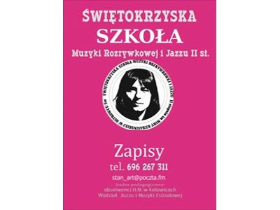Świętokrzyska Szkoła Muzyki Rozrywkowej i Jazzu II st. - kliknij, aby powiększyć