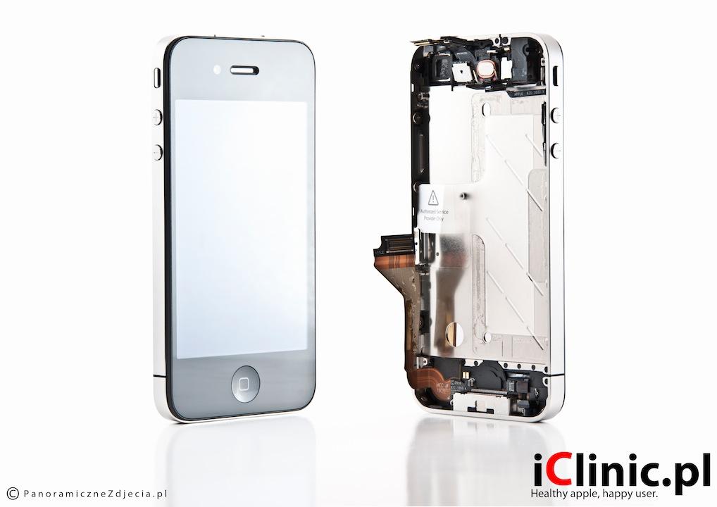 Pierwszy otwarty iPhone 4 w Europie - wykonane przez iClinic