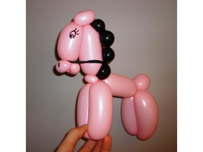 Konik Ponny z balonów - kliknij, aby powiększyć