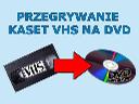 Przegrywanie kaset VHS na DVD digitalizacja Łaziska, Mikołów, Orzesze