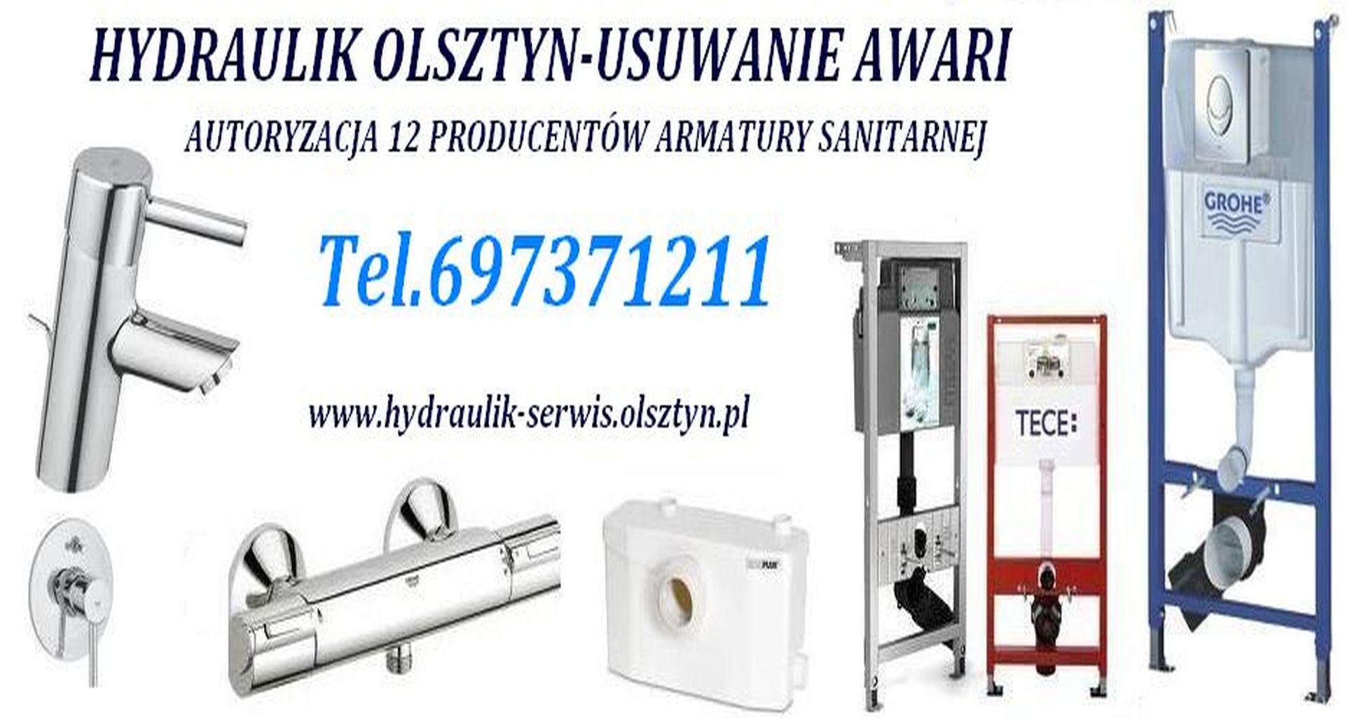 Hydraulik Olsztyn-Usuwanie awari,tanio,szybko.Olsztyn-Hydraulik, warmińsko-mazurskie