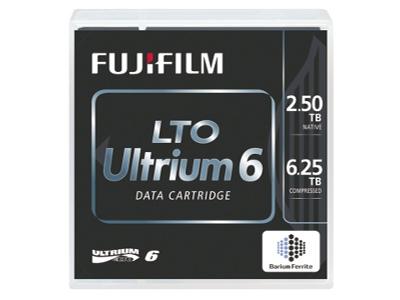 Taśma LTO6 Ultrium 2.5/6.25TB BaFe RW Fujifilm - kliknij, aby powiększyć