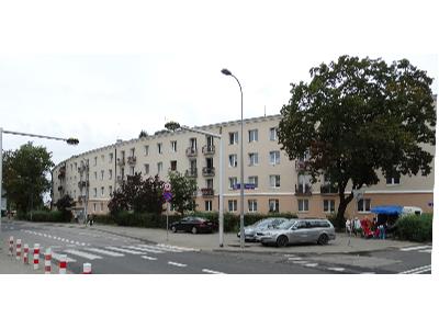 Ocieplony budynek  Pużaka 2 w Warszawie (Dzielnica Ursus) - kliknij, aby powiększyć