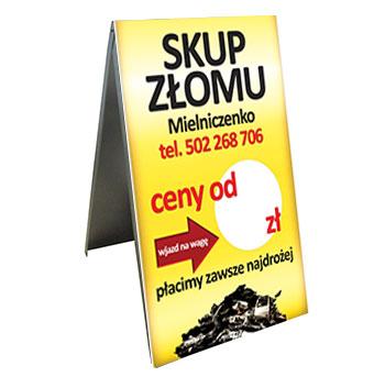 Potykacze reklamowe, stojaki, kobyłki - Produkcja Reklama, potykacz