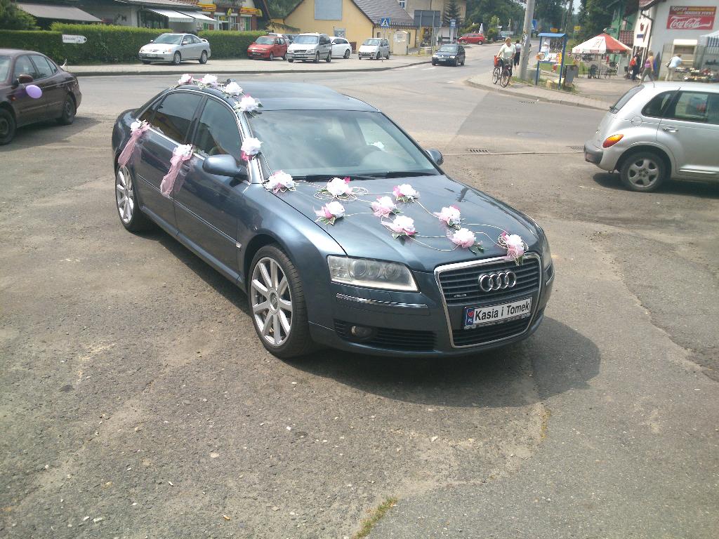 AUTO DO ŚLUBU WYNAJEM AUDI A8 LONG WERSJA RZĄDOWA ZABRZE KATOWICE , śląskie