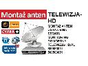 Montaz anten Nc - , Polsat, Trwam. Ustawienia anten.. Monitoring, Domofony.