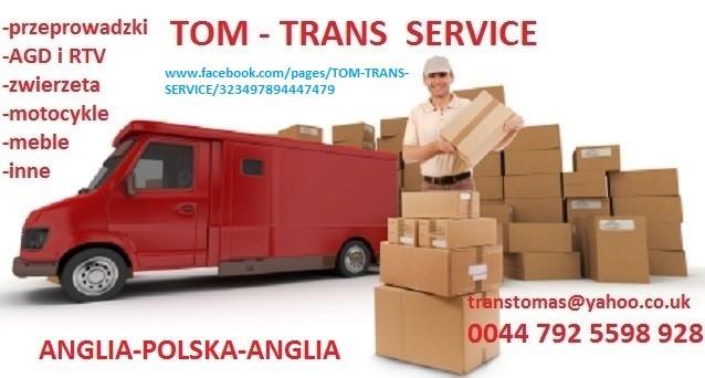 Usługi transportowe Anglia-Polska-Anglia