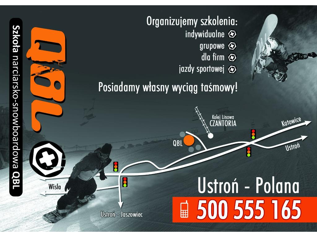 Szkoła narciarska i snowboardowa , imprezy integracyjne., Ustroń, śląskie