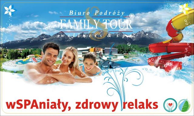 Zdrowy wypoczynek  www.familytour.pl tel 504-43-43-43