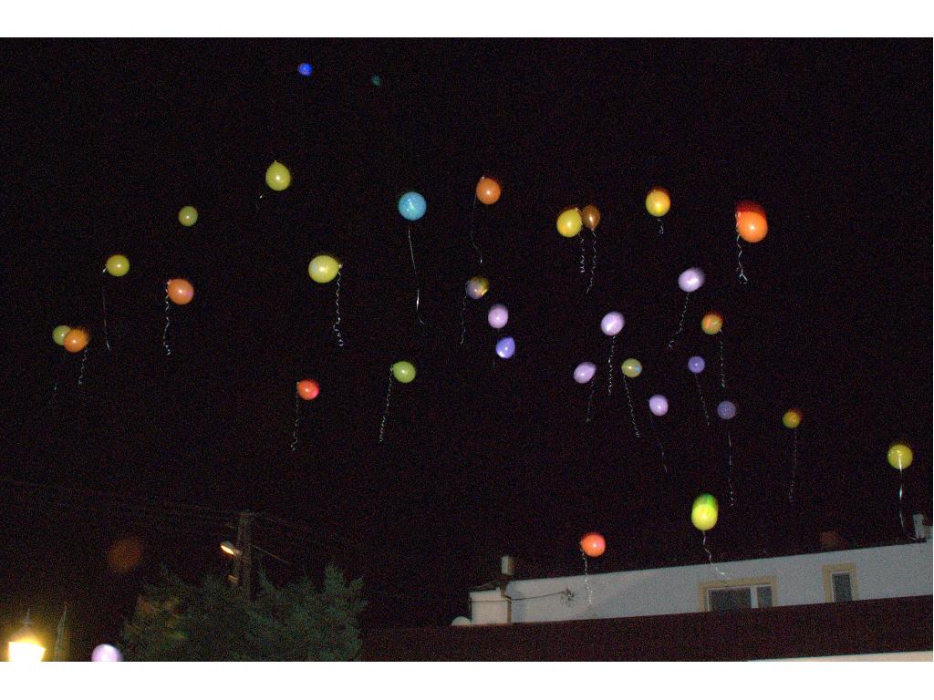 Świecące balony z helem zamiast lampionów szczęścia na wesele, Wągrowiec, Poznań, Bydgoszcz, Piła, Gniezno, wielkopolskie