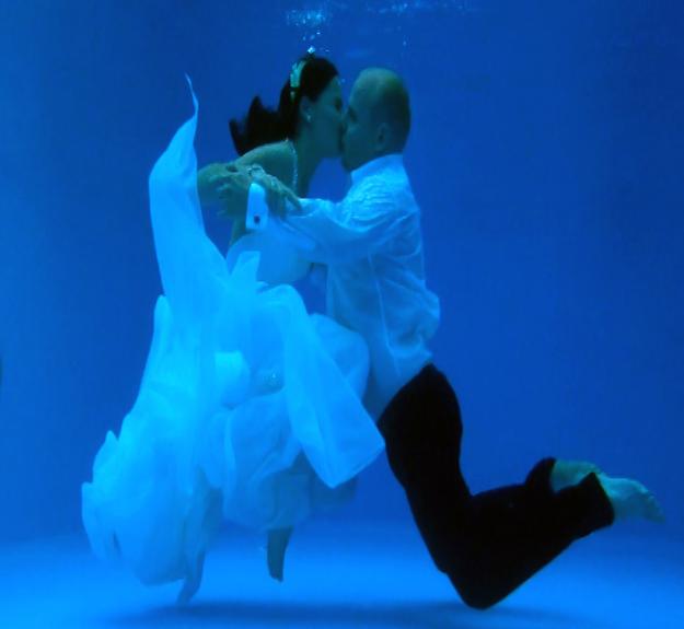 Pocałunek Pod wodą