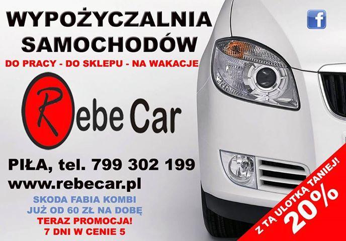 Wypozyczalnia samochodów Rebe Car, Piła, wielkopolskie