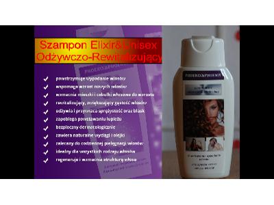 Elixir&Unisex preziw wypadaniu i na porost włosów Opatentowa - kliknij, aby powiększyć