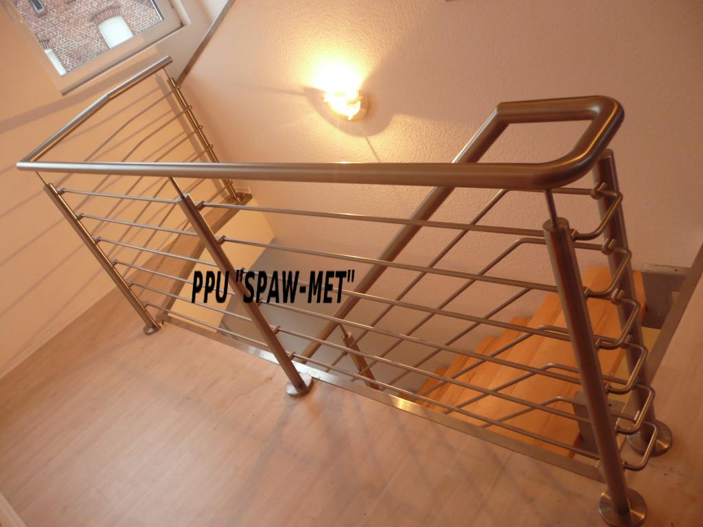 Balustrady, poręcze, balkony ze stali nierdzewnej, Poznań,Piła, Czarnków, Chodzież, Szamotuły, wielkopolskie