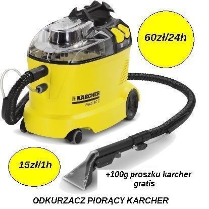 odkurzacz piorący Karcher do dywanów i tapicerki 60zł/24h