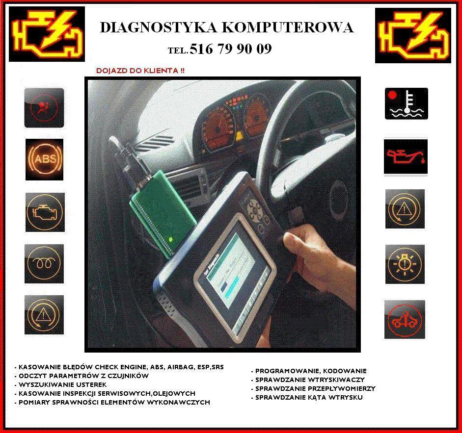 Diagnostyka komputerowa kasopwanie błędów, Ząbki, mazowieckie