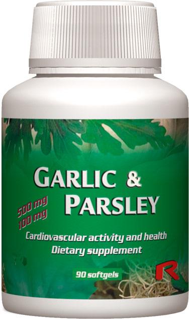 GARLIC + PARSLEY -  ekstrat czosnku i piertuszki. Odporność