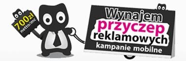 REKLAMA MOBILNA PRZYCZEPY REKLAMOWE WYNAJEM SLASK, Katowice, śląskie