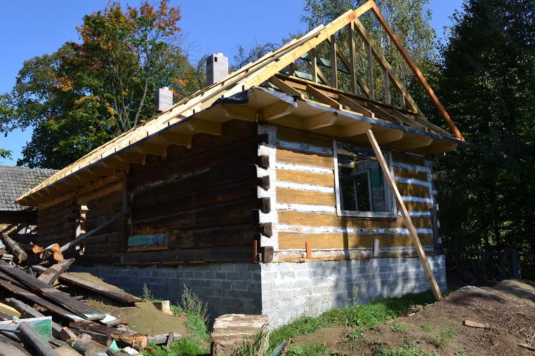 Naprawa drewnianych domów