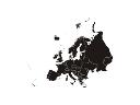 Naklejka mapa Europy