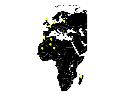 Znaczniki do map, Afryka