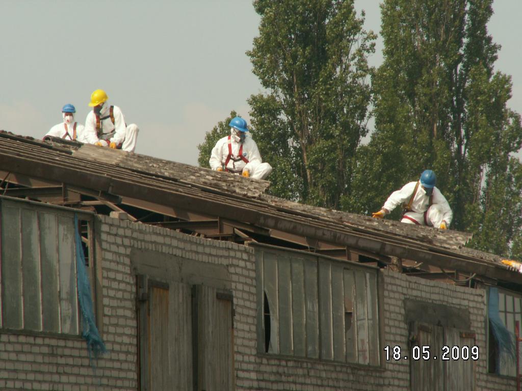 Demontaż i utylizacja azbestu, prace dekarskie i wysokościowe, Gorzów Wlkp, lubuskie