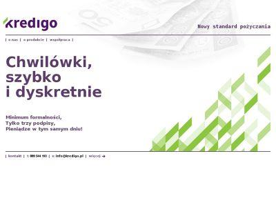 Kredigo Nowy standard pożyczania  Chwilówki, szybko i dyskretnie., Koszalin, zachodniopomorskie