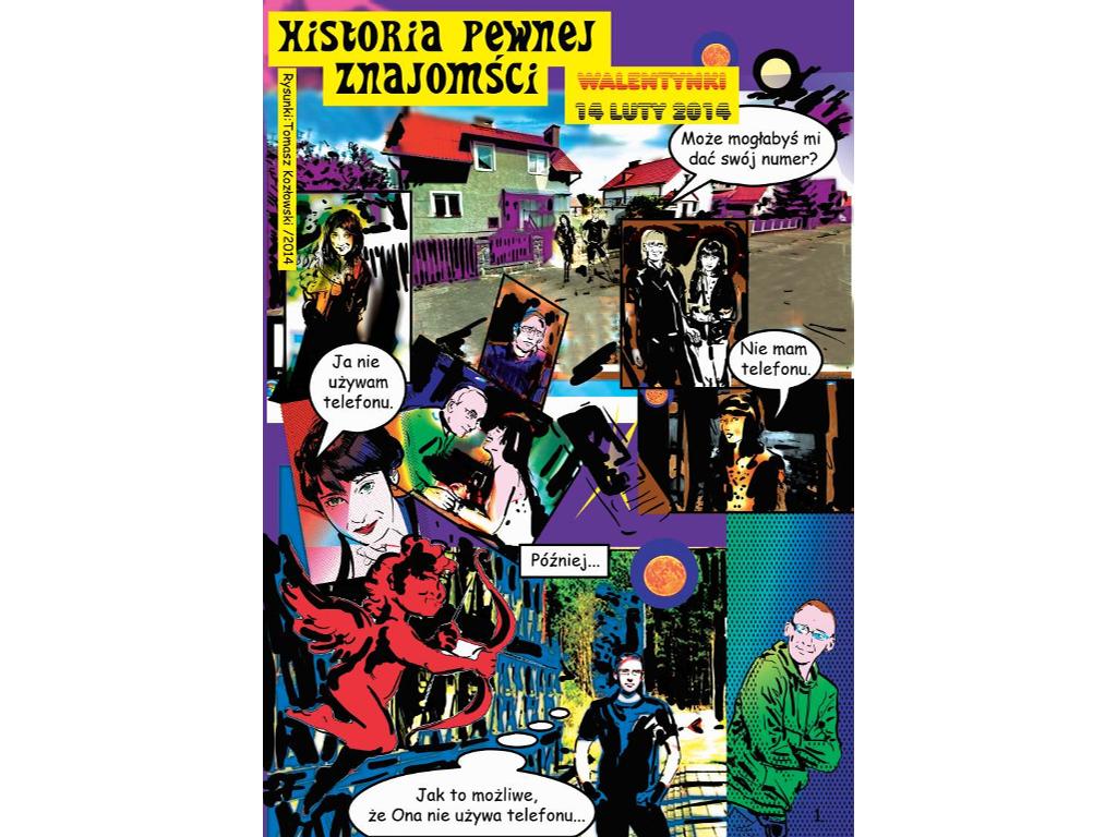 Komiksy na zamówienie, rysowanie komiksów komiksy dedykowane , Lublin, lubelskie