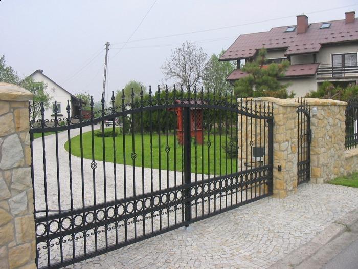 Brama wjazdowa kuta Niepołomice Tanio Firma wykona