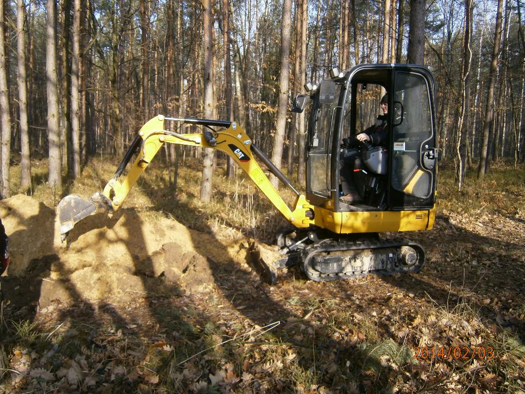 Usługi minikoparką z operatorem Tarnowskie Góry i Śląsk, śląskie