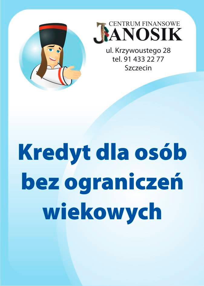 Kredyt Janosik - przyznawalnośc 86%, Szczecin, zachodniopomorskie