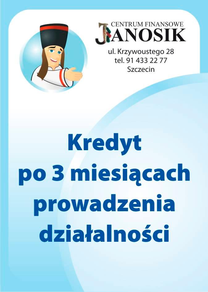 Kredyt Janosik - przyznawalnośc 86%, Szczecin, zachodniopomorskie