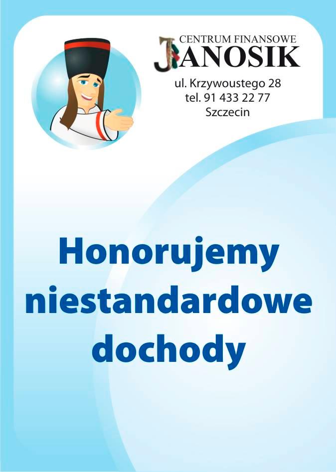 Kredyt Janosik - przyznawalnośc 86%, Szczecin, zachodniopomorskie