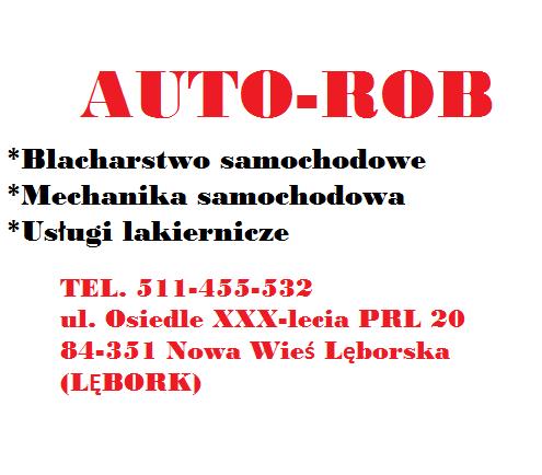 AUTO_ROB BLACHARSTWO, LAKIERNICTWO, MECHANIKA SAMOCHODOWA, Nowa Wieś Lęborska, pomorskie