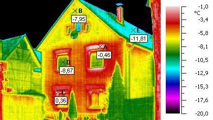 Termowizja, szczelność budynków, świadectwo i audyt energetyczny, Siedlec, małopolskie