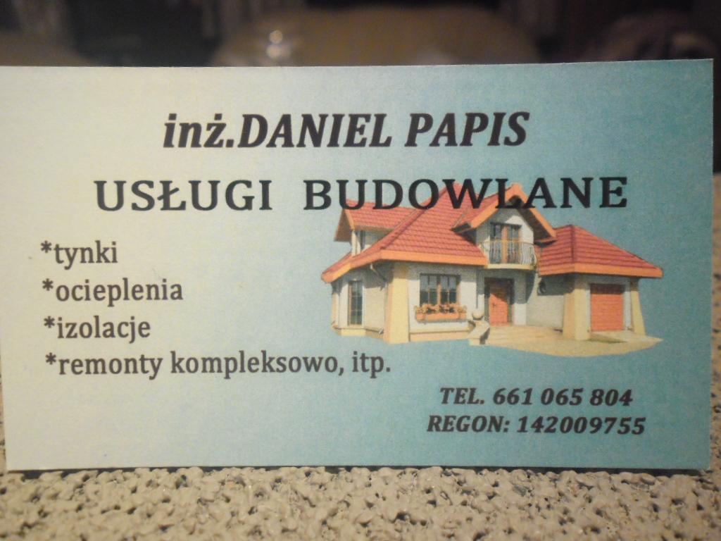 ELEWACJE DOCIEPLENIE , TYNKI  USŁUGI BUDOWLANE DANIEL PAPIS, Celestynów, mazowieckie