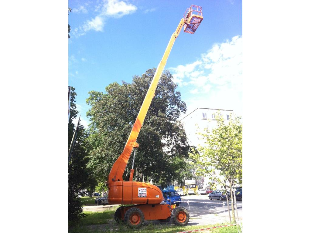 Podnośnik teleskopowy 22m 4x4 m - Warszawa i okolice