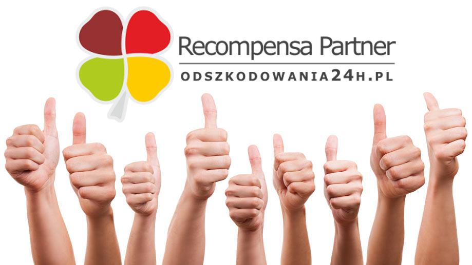 Uzyskaj odszkodowanie z Recompensą Partner Odszkodowania