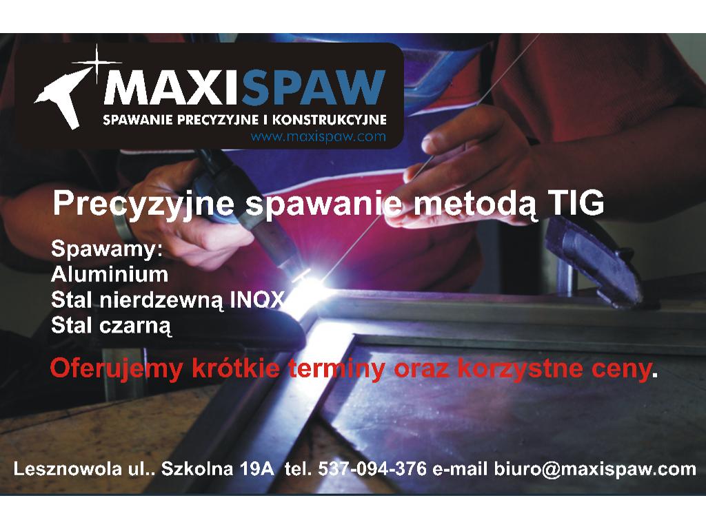 Spawanie aluminium Piaseczno Lesznowola Grójec, spawanie INOX, mazowieckie