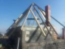 Budowa altany-"Piramida Cheopsa" Srebrna Góra