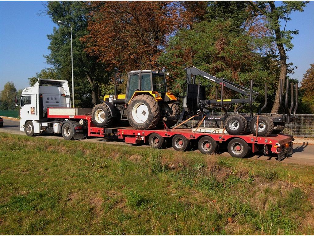 transport maszyn rolniczych 