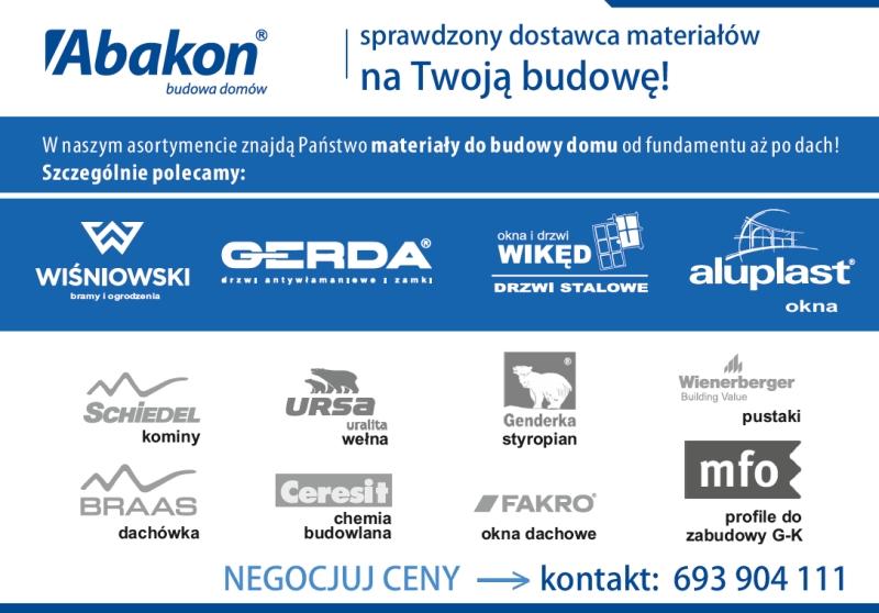 Płyta g - k biała KNAUF / Bielsko / Śląsk / gk / ABAKON