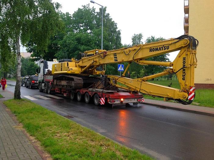 transport nadgabrytowy Wrocław, transport niskopodwoziowy