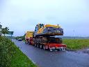transport maszyny budowlanej kowarka waga 40 ton Wrocław