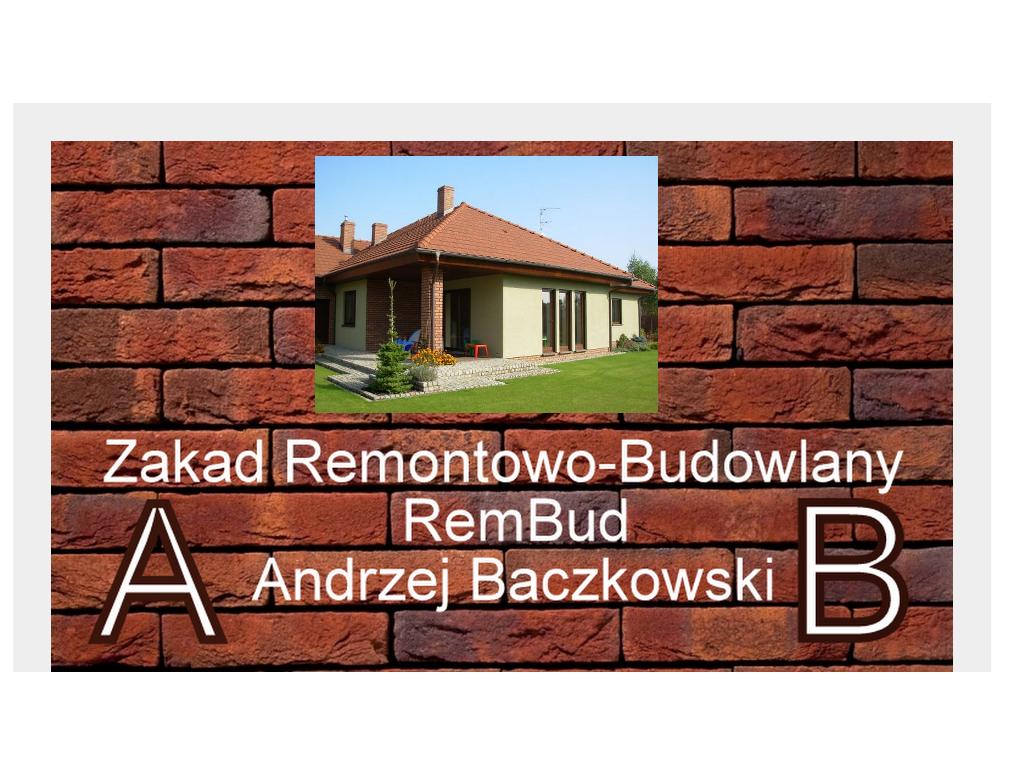 Zakład Remontowo-Budowlany RemBud Andrzej Bączkowski, Osie, kujawsko-pomorskie