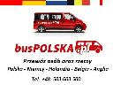 Przewozy transport bus Polska Anglia Niemcy
