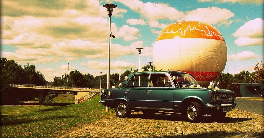 DUŻY FIAT 125P WYNAJEM SAMOCHODU DO ŚLUBU WARSZAWA do wynajęcia LUX, mazowieckie