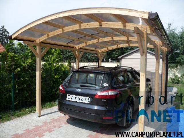 Zadaszenie typu drewniany Carport W3