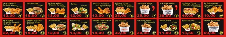 Bar Express Chicken Częstochowa Kilińskiego 56, śląskie