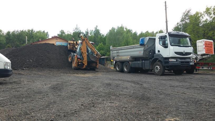 Usługi koparko ładowarką koparką niwelacje terenu wywóz grózu, SOSNOWIEC, śląskie